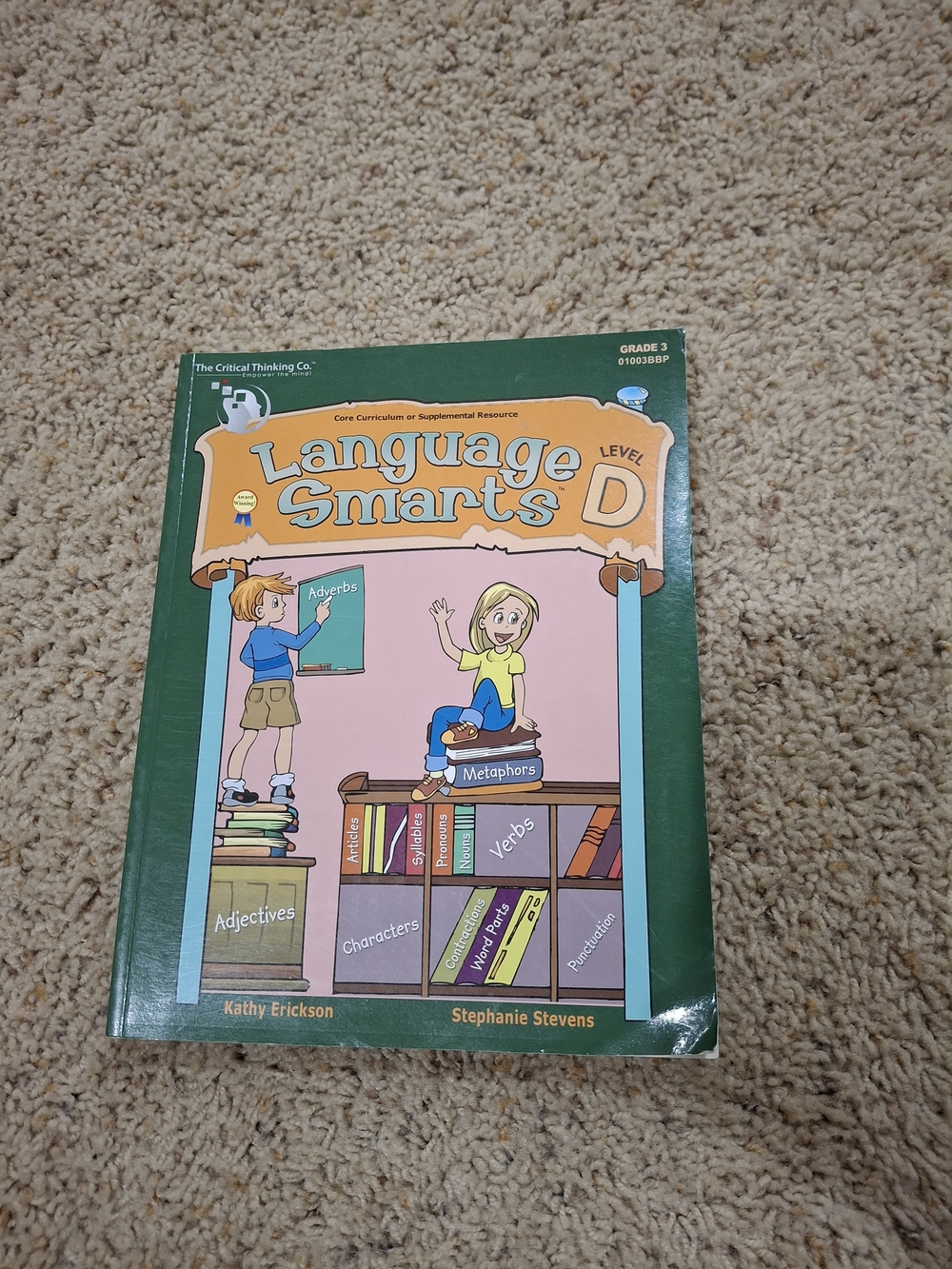 The Critical Thinking Co Language Smarts Level D Workbook